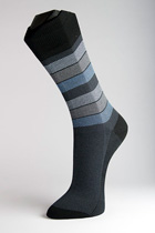 moderne Socke mit Muster